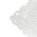 Fata de masa Crochet, Homla, 130x170 cm, bumbac/poliester, alb