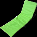 Covoras pliabil pentru plaja Heinner, 141x45x51 cm, otel/textil, verde lime