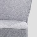 Fotoliu Abrazo, Homla, 75.5x71x86 cm, metal/poliester, gri