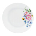 Serviciu de masa 18 piese Fiorella, Domotti, 6 persoane, portelan, multicolor