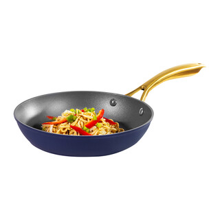 24.8x24.8x4.5 cm, Bleumarin;Auriu