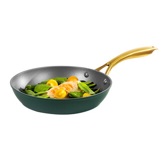 24.8x24.8x4.5 cm, Verde;Auriu