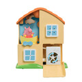 Set de joaca pentru baie, casa Peppei, Peppa Pig Tomy, 25x19x80 cm, plastic, multicolor