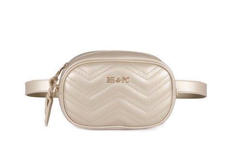 Borseta Beverly Hills Polo Club, 610, piele ecologica, auriu