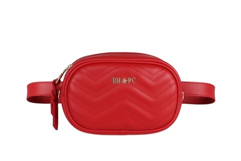 Borseta Beverly Hills Polo Club, 610, piele ecologica, rosu