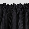 Draperie Velas, Homla, 140x250 cm, catifea din poliester, negru