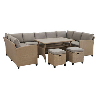 Natur;Bej, Set coltar 6 piese
