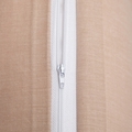 Lenjerie de pat King Size, Gossy, Homla, 3 piese, 200x220 cm, bumbac, bej