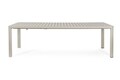 Masa extensibila pentru gradina/terasa Kiplin, Bizzotto, 180-240x100x77.5 cm, aluminiu, bej rastin