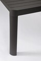 Masa extensibila pentru gradina/terasa Kiplin, Bizzotto, 180-240x100x77.5 cm, aluminiu, gri carbune