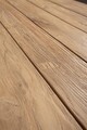 Masa pentru gradina Maverick, Bizzotto, 200x100x77 cm, lemn de tec reciclat, natural