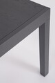 Masa extensibila pentru gradina/terasa Cliv, Bizzotto, 80 - 160 x 80 x 75 cm, aluminiu, antracit