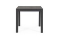 Masa extensibila pentru gradina/terasa Cliv, Bizzotto, 80 - 160 x 80 x 75 cm, aluminiu, antracit