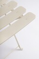 Scaun pentru gradina Yasmin, Bizzotto, pliabil, 42x48x81 cm, otel, invelis e-coating, finisaj mat, sampanie