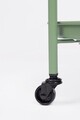 Carucior servire pentru gradina/terasa Austin, Bizzotto, D44.5x70 cm, otel, invelis e-coating, finisaj mat, verde sage
