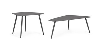 Antracit, Set 2 masute 54.5 cm / 96 cm