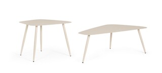 Sampanie, Set 2 masute 54.5 cm / 96 cm