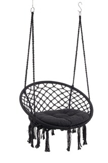 Negru, Hamac D80x130 cm