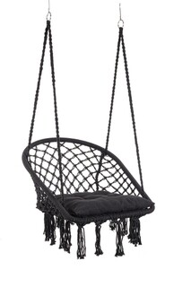 Negru, Hamac 88x69x130 cm