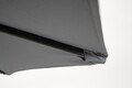 Umbrela pentru gradina/terasa Kalife, Bizzotto, 300 cm, stalp D46/48 mm, aluminiu/poliester, gri inchis