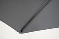 Umbrela pentru gradina/terasa Kalife, Bizzotto, 270 cm, stalp D36/38 mm, aluminiu/poliester, gri inchis