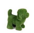 Figurina din iarba artificiala Dog, Bizzotto, 65x34x58 cm, polietilena, verde