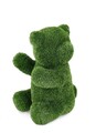 Figurina din iarba artificiala Bear, Bizzotto, 45x40x65 cm, polietilena, verde