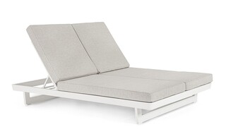 Alb, Sezlong 2 locuri