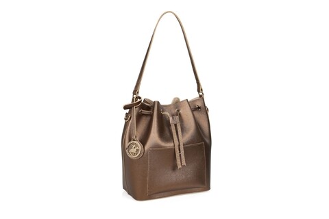 Geanta Beverly Hills Polo Club, 591, piele ecologica, cupru