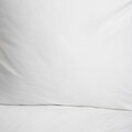 Lenjerie de pat dubla Morain, Homla, 3 piese, 160x200 cm, microfibra din poliester, alb