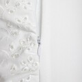 Lenjerie de pat dubla Morain, Homla, 3 piese, 160x200 cm, microfibra din poliester, alb