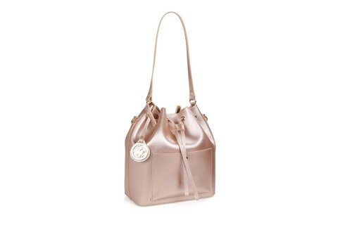 Geanta Beverly Hills Polo Club, 591, piele ecologica, roz auriu