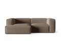Coltar modular stanga 3 locuri, Nuria-215, Micadoni Home, 252x147x72 cm, tesatura structurata chenille, cappuccino