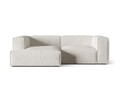 Coltar modular stanga 3 locuri, Nuria-260, Micadoni Home, 252x147x72 cm, tesatura boucle, gri bej melange