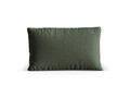 Perna decorativa, Nuria-215, Micadoni Home, 60x40x17 cm, tesatura structurata chenille, verde moss