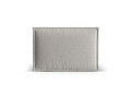 Perna decorativa, Nuria-215, Micadoni Home, 60x40x19 cm, tesatura structurata chenille, gri deschis