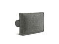 Perna decorativa, Nuria-260, Micadoni Home, 60x40x26 cm, tesatura boucle, grafit