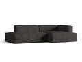 Coltar modular dreapta 4 locuri, Nuria-260, Micadoni Home, 312x147x72 cm, tesatura boucle, antracit
