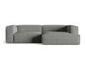 Coltar modular dreapta 4 locuri, Nuria-260, Micadoni Home, 292x147x72 cm, tesatura boucle, grafit