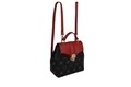 Rucsac Beverly Hills Polo Club, 622, piele ecologica, negru/mov