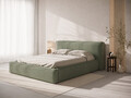 Tablie de pat 180 cm, Micadoni Home, Olivia-201, tesatura structurata chenille, verde moss melange