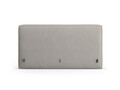 Tablie de pat 200 cm, Micadoni Home, Olivia-206, tesatura boucle, gri deschis