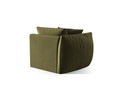 Modul stanga pentru canapea, 1 loc, Chris-184, Micadoni Home, 110x100x80 cm, catifea, verde deschis