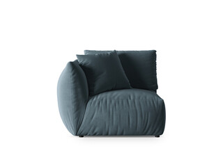 Albastru pastel, Modul stanga 110x100x80 cm