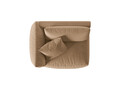 Modul stanga pentru canapea, 1 loc, Chris-184, Micadoni Home, 130x100x80 cm, catifea, bej sand