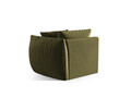 Modul dreapta pentru canapea, 1 loc, Chris-184, Micadoni Home, 110x100x80 cm, catifea, verde deschis