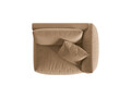 Modul dreapta pentru canapea, 1 loc, Chris-184, Micadoni Home, 130x100x80 cm, catifea, bej sand