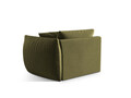 Modul dreapta pentru canapea, 1 loc, Chris-184, Micadoni Home, 130x100x80 cm, catifea, verde deschis