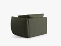 Modul dreapta pentru canapea, 1 loc, Chris-259, Micadoni Home, 130x100x80 cm, tesatura structurata chenille, verde deschis