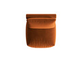 Modul pentru canapea, 1 loc, Chris-184, Micadoni Home, 100x85x80 cm, catifea, teracota